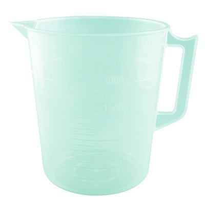 Beaker, with handle, PP, 2000 ml