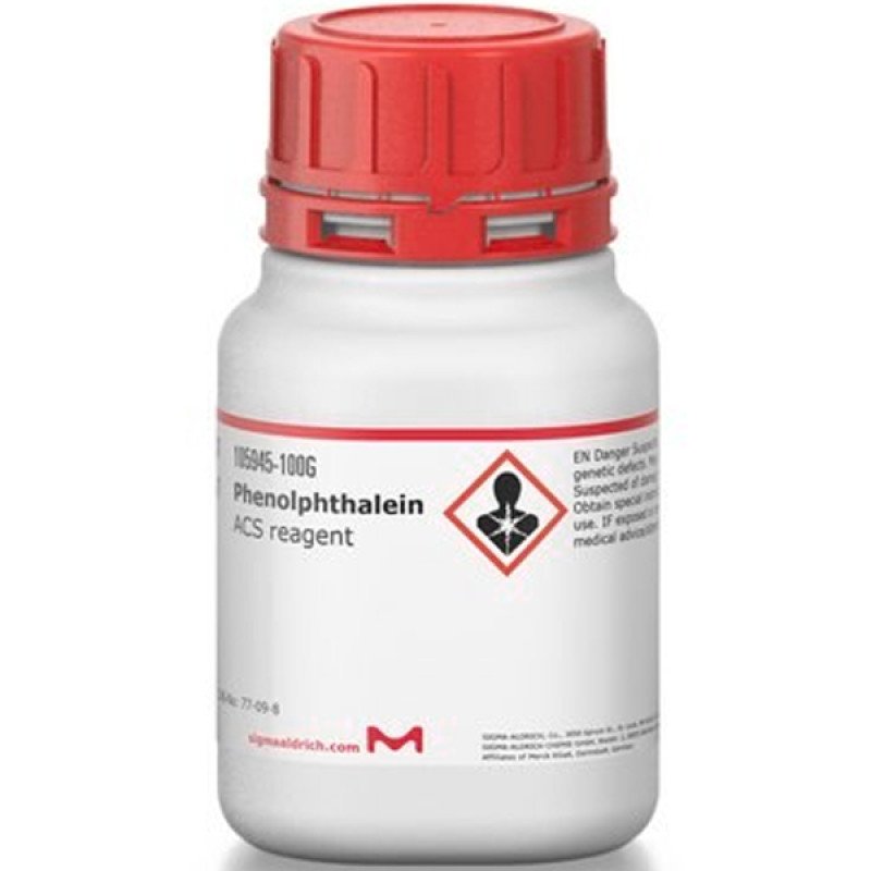 PHENOLPHTHALEIN, A.C.S. REAGENT 100 G