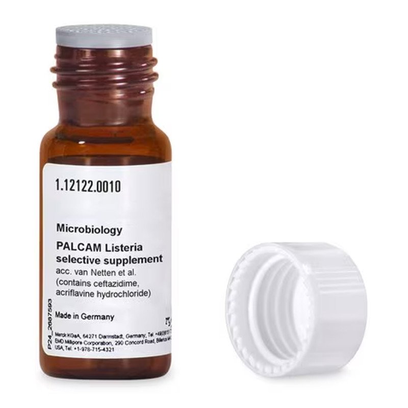 PALCAM LISTERIA SELECTIVE-SUPPLEMENT ACC 10 x 1 VIAL