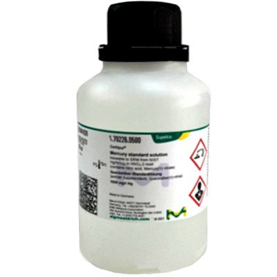 MERCURY STANDARD SOLUTION TRACEABLE TO S 500 ML
