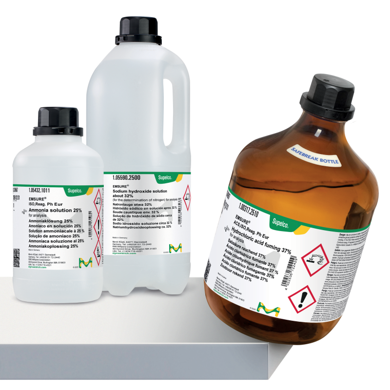 AMMONIA SOLUTION 25% FOR ANALYSIS EMSURE 1 L