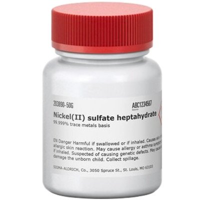 NICKEL(II) SULFATE HEPTAHYDRATE, 99.999& 50 G