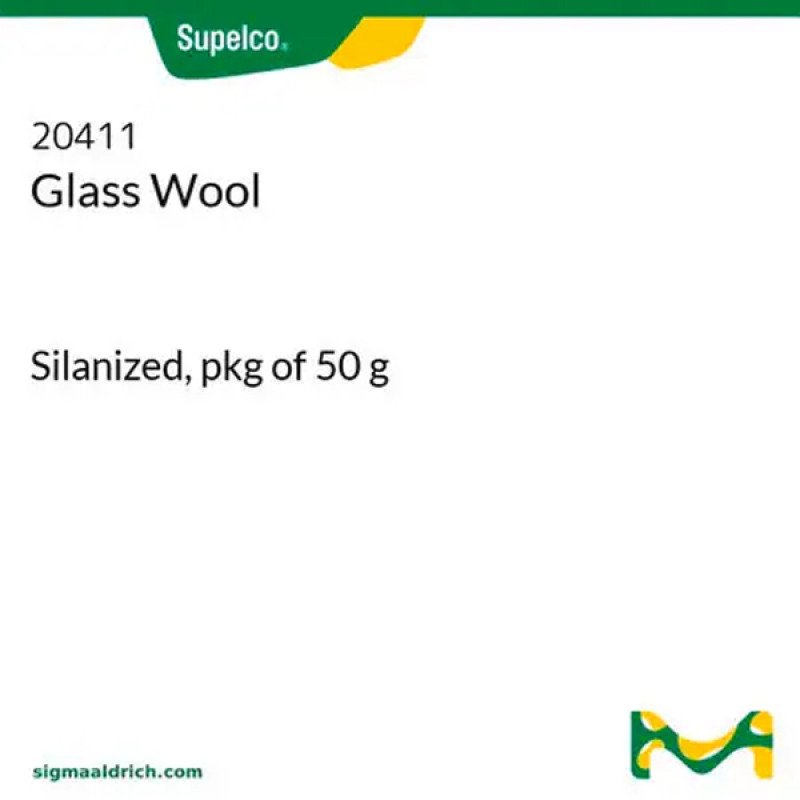 GLASS WOOL-SILANE TREATED,50G