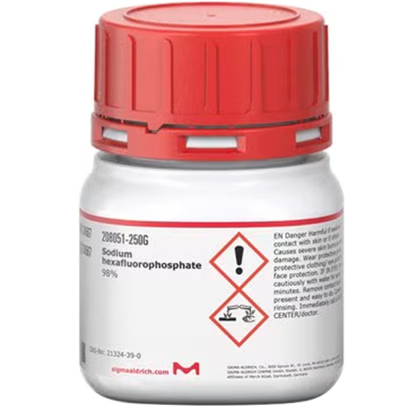 SODIUM HEXAFLUOROPHOSPHATE, 98% 250 G