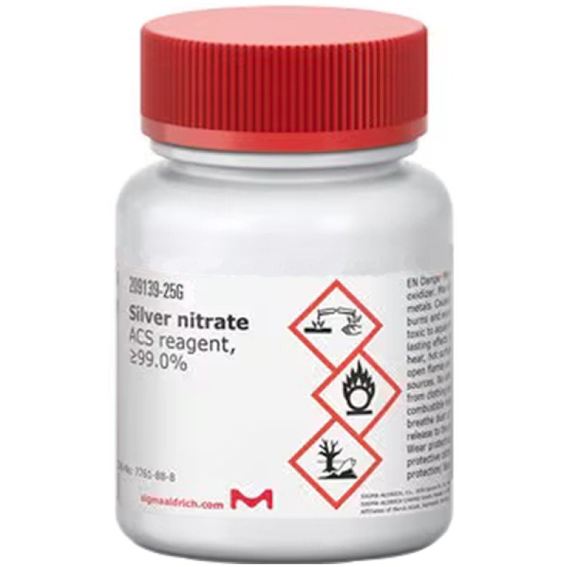 SILVER NITRATE, ACS REAGENT, 99+% 25 G