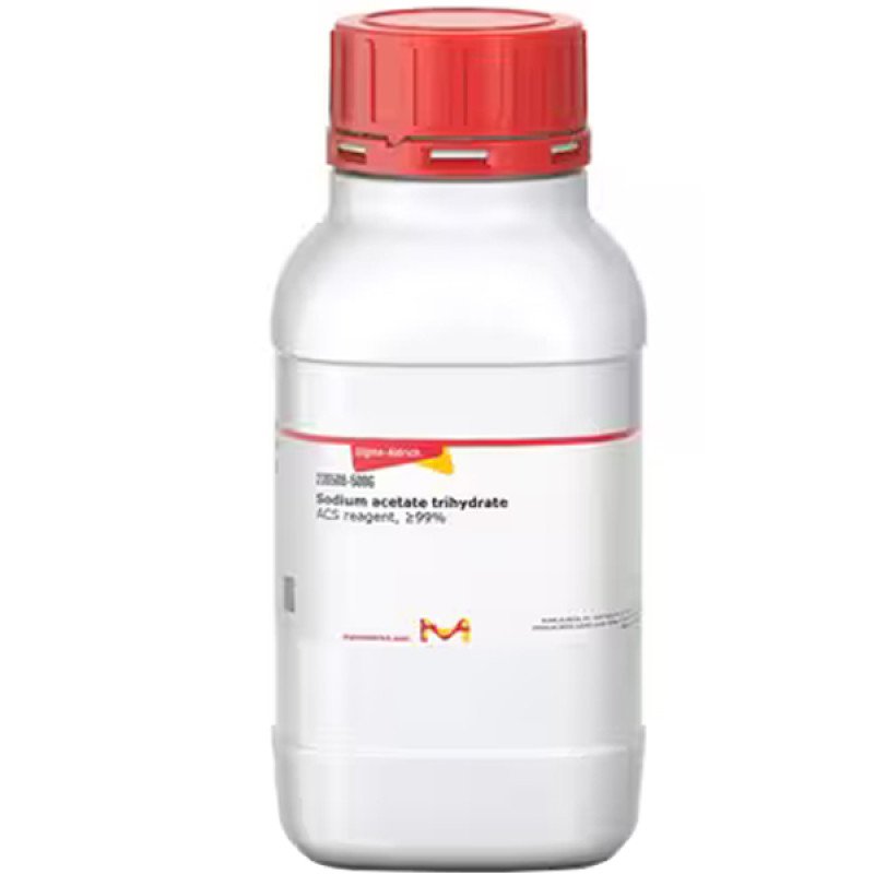 SODIUM ACETATE TRIHYDRATE, 99+%, A.C.S.& 500 G