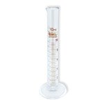 Measuring Cylinder, Class A, Amber Graduation, 10 ml