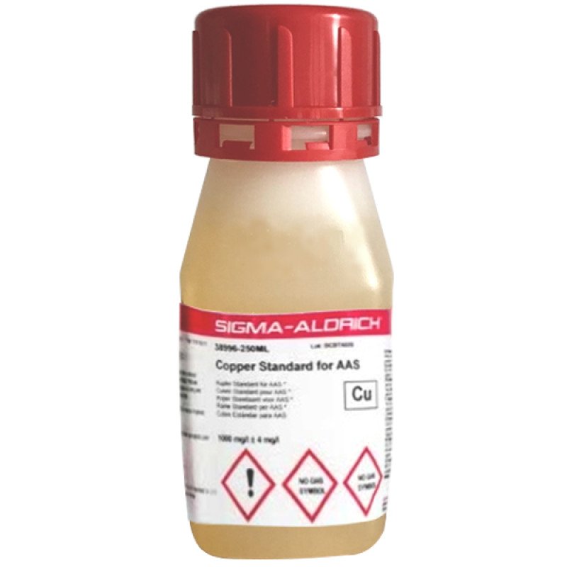 COPPER STANDARD FOR AAS, TRACECERT TM 250 ML