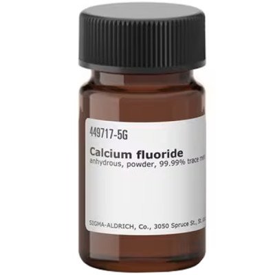 CALCIUM FLUORIDE, ANHYDROUS, POWDER, 5 G