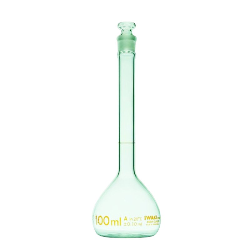 Volumetric Flask, With Glass Stopper, Class A, 100 ml
