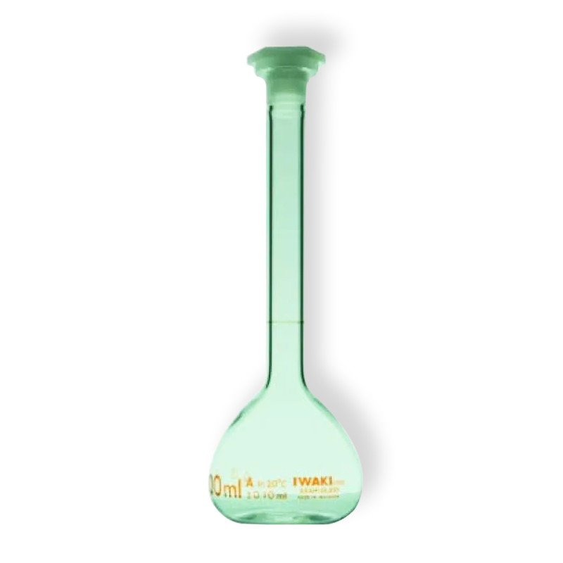 Volumetric Flask, With Plastic Stopper, Class A, 100 ml