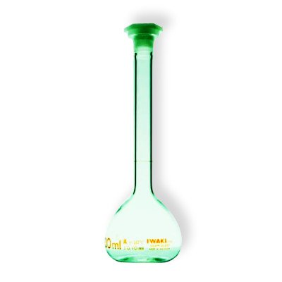 Volumetric Flask, With Plastic Stopper, Wide Neck, Class A, 50 ml