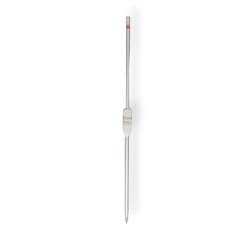 Volumetric Pipette, Class A, Amber Graduation, 1 ml, Color Code, Blow Out