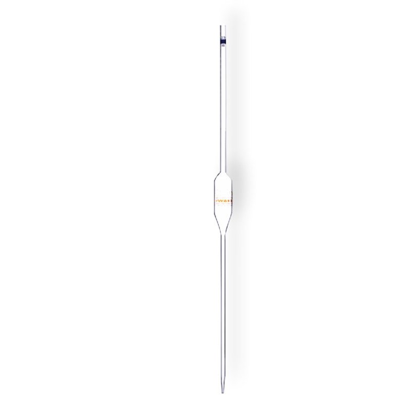 Volumetric Pipette, Class A, Amber Graduation, 7 ml, Color Code, Blow Out