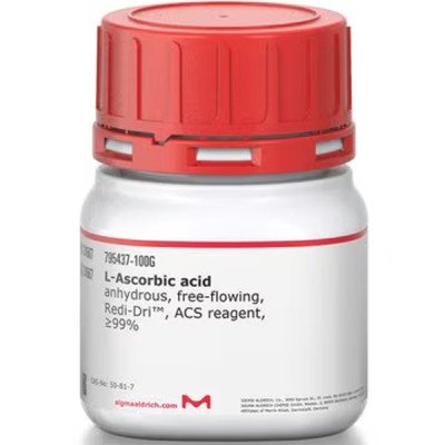 L-ASCORBIC ACID, ANHYDROUS, FREE-FLOWIN& 100 G