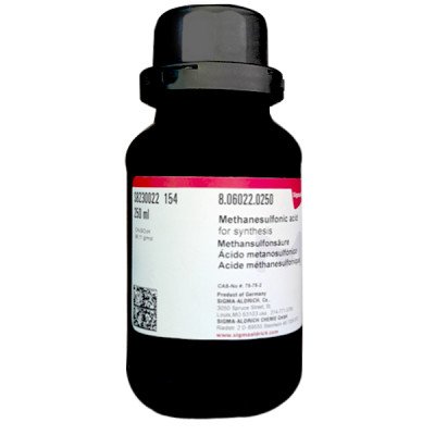 METHANESULFONIC ACID FOR SYNTHESIS 250 ML