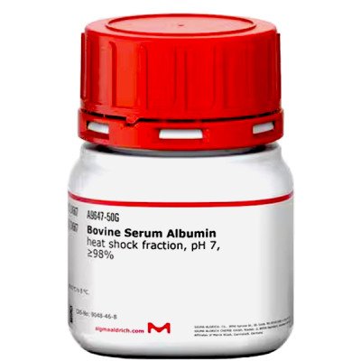 BOVINE SERUM ALBUMIN, HEAT SHOCK FRACT 50 G