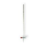 Burette, Glass Stopcock, Clear, Amber Graduation, Class A, 100 ml