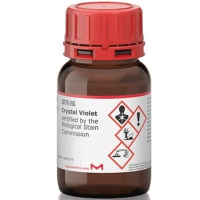 CRYSTAL VIOLET, CERTIFIED BY THE BIOLOGI 25 G