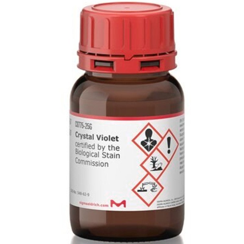 CRYSTAL VIOLET, CERTIFIED BY THE BIOLOGI 25 G