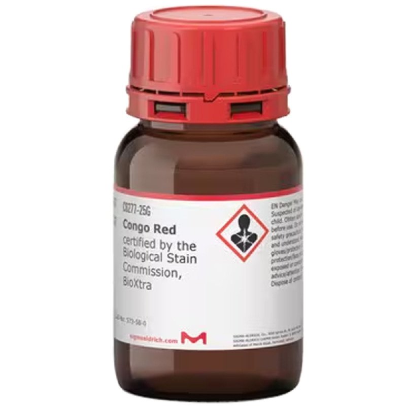 CONGO RED BIOXTRA, CERTIFIED BY THE BIO& 25 G