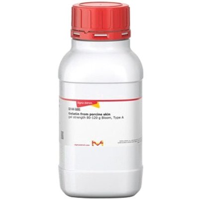 GELATIN FROM PORCINE SKIN, GEL STRENGTH& 500 G