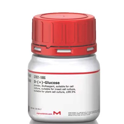 D-(+)-GLUCOSE, POWDER, BIOREAGENT, SUIT& 100 G