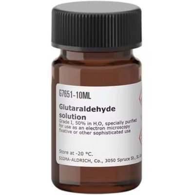 GLUTARALDEHYDE GRADE I 50% AQUEOUS SOLUT 10 ML