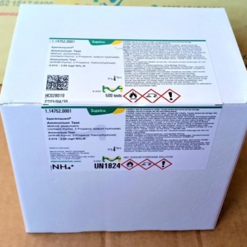 AMMONIUM TEST 0.010 - 3.00 MG/L NH4-N