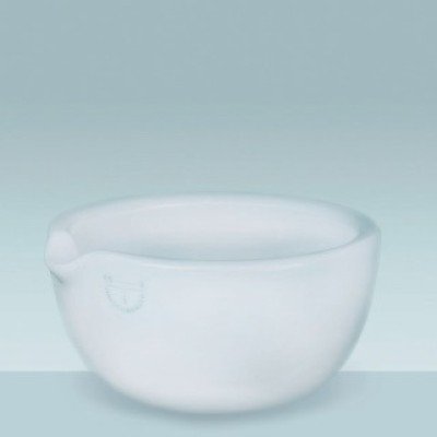 Mortar,with Lip inside unglazed without pestle, 20 ml