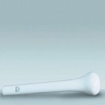 Pestle,grinding surface,unglazed L : 115 mm