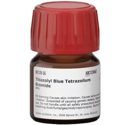 THIAZOLYL BLUE TETRAZOLIUM BROMIDE, 98% 5 G