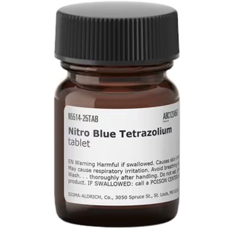 NITRO BLUE TETRAZOLIUM 10 MG TABLETS 25 TAB