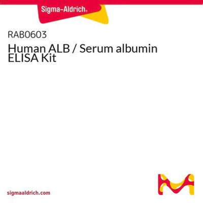 HUMAN ALB ELISA KIT 1 KT
