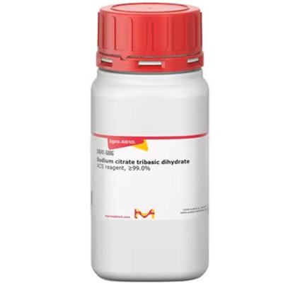 SODIUM CITRATE TRIBASIC DIHYDRATE ACS R& 500 G