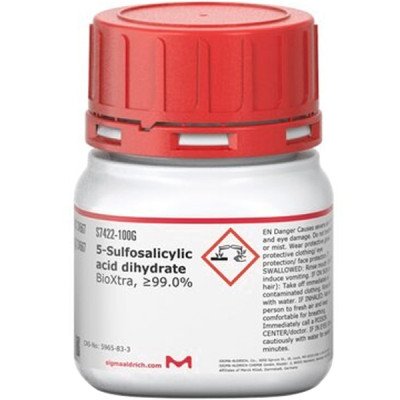5-SULFOSALICYLIC ACID DIHYDRATE BIOXTRA 100 G