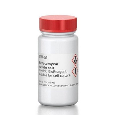 STREPTOMYCIN SULFATE SALT BIOREAGENT, S& 25 G