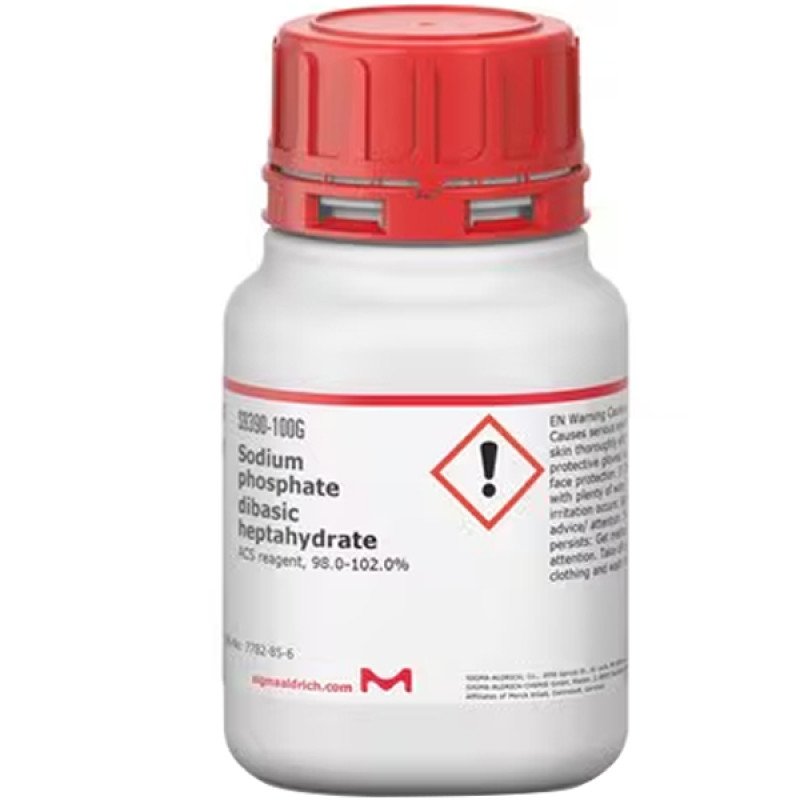 SODIUM PHOSPHATE DIBASIC, HEPTAHYDRATE & 100 G