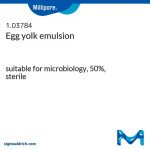EGG YOLK EMULSION STERILE, FOR MICROBIOLOGY 10 x 100 mL