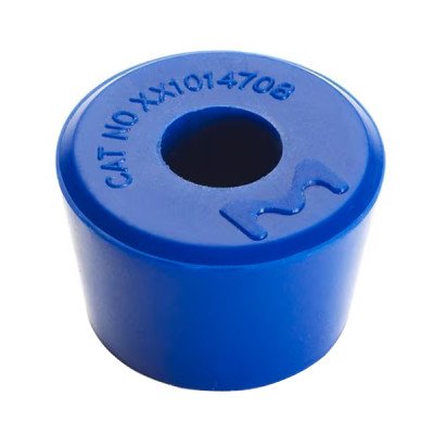 SILICONE NO 8 STOPPER 9/16 HOLE, 5/PK