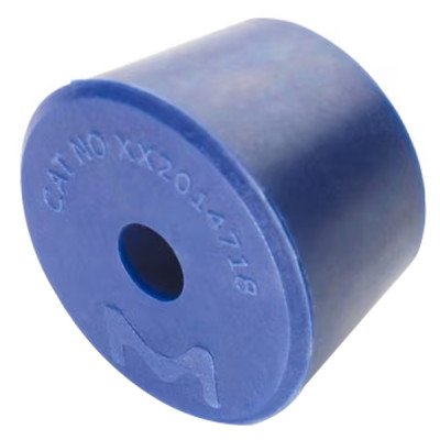 SILICONE NO 8 STOPPER 3/8 HOLE, 5/PK