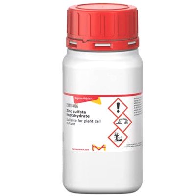 ZINC SULFATE HEPTAHYDRATE PLANT CELL & 500 G