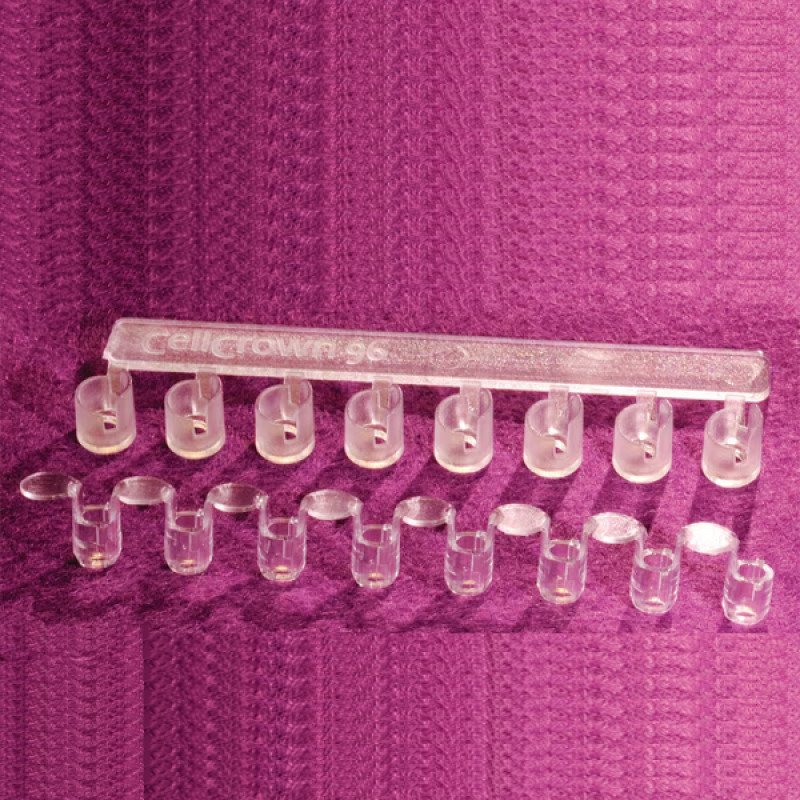 CELLCROWN(TM) 96, STERILE, 8-WELL STRIP 6 EA